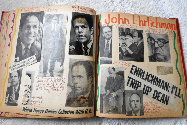 Watergate scrapbook, Erlichman.